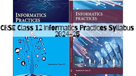 CBSE Class 12 IP Syllabus 2024-25 PDF OUT, Check Informatics Practices ...
