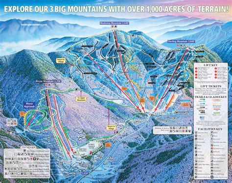 2014-15 Smugglers Notch trail map - New England Ski Map Database ...