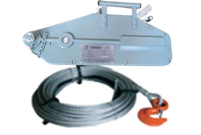Innomatic,trifor, pulling and lifting wire winch,Manual wire rope winche,