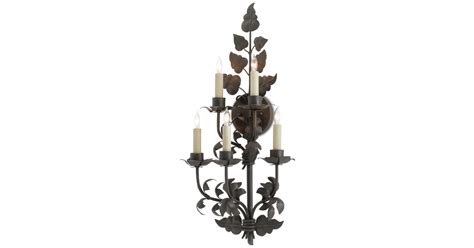 Currey and Company 5000-0066 Willow 5 Light 13" Wide Wall Sconce ...