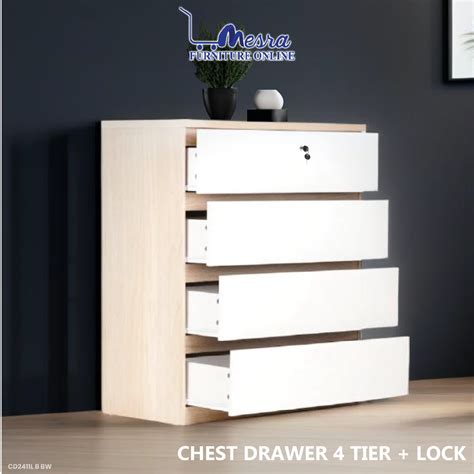 (LIVE EXCLUSIVE) 4 Drawers/Chest Drawer/Chest Drawer 4 Layer/Tall Chest ...