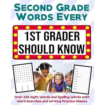 Second Grade Words Every 1st Grader Should Know: | Ubuy India