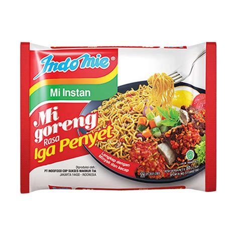 Indomie Instant Noodle Mi Goreng Rasa Iga Penyet, 80 Gram (1 pcs) - UD ...