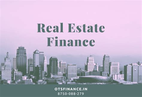 Real Estate Finance | Builder Finance | Project Loans - OTS Finance