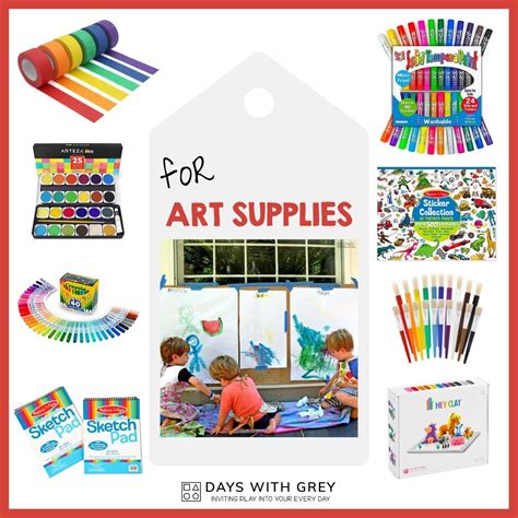 Kids Paint Supplies