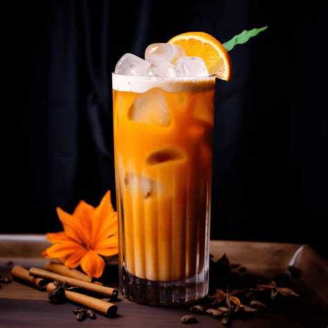 Thai Tea Cocktail Recipe | How to Make the perfect Thai Tea