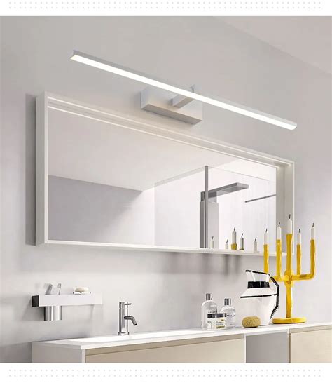 Modern LED Mirror Wall Lamps: Waterproof Bathroom Lighting for Makeup ...
