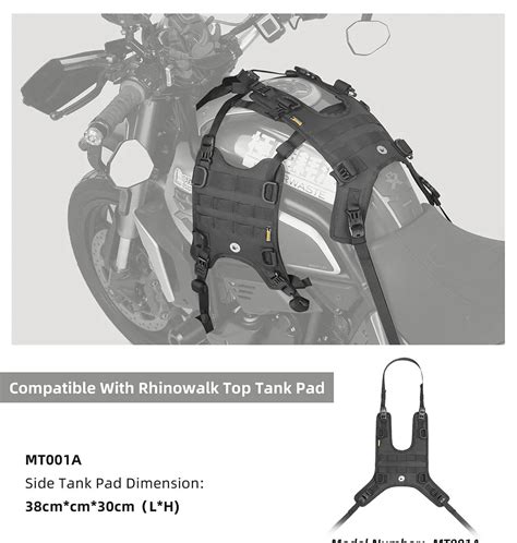 Tank Base Mounting for tank bag (MTR001B) – motoearth.in