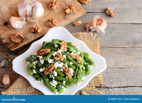 Green String Bean Salad Recipe. Balsamic Green String Beans Salad with ...