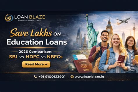 Education Loan Interest Rates 2026 – SBI vs NBFCs