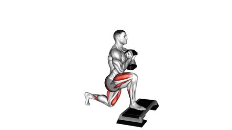 Dumbbell Goblet Split Squat: Front Foot Elevated - Video Guide & Tips
