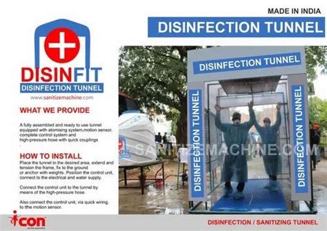 Sanitizing Tunnel - 200 Litre Disinfection Tunnel Manufacturer from ...