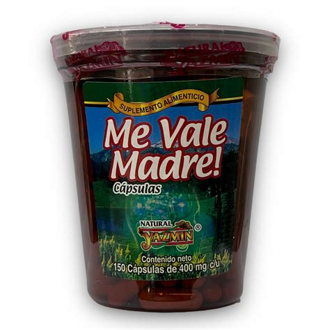 Me Vale Madre 150 cápsulas Yazmin | NatuZem