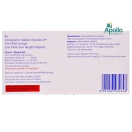 Clexane 80mg Injection | Uses, Side Effects, Price | Apollo Pharmacy