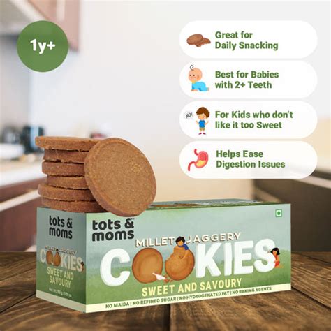 Millet Jaggery Cookies | Healthy, Travel-Friendly Snacking Option for ...