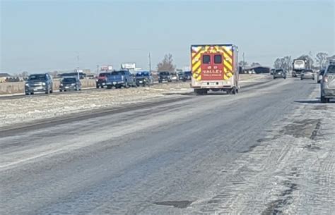Icy road conditions lead to crashes on Highway 275