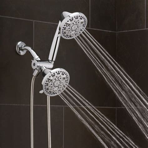 Oxygenics TriSpa Chrome 4.65-in Round Fixed Shower Head 1.8 GPM 83378 ...