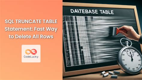 Image result for Delete Table Command in SQL