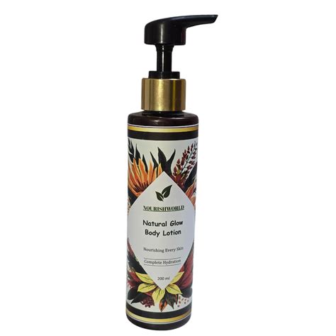 Natural Glow Body Lotion – Nourishworld Inc