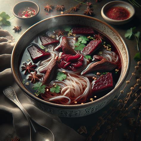Nationalgericht Taiwan: Duck Blood Vermicelli Soup (Rezept)