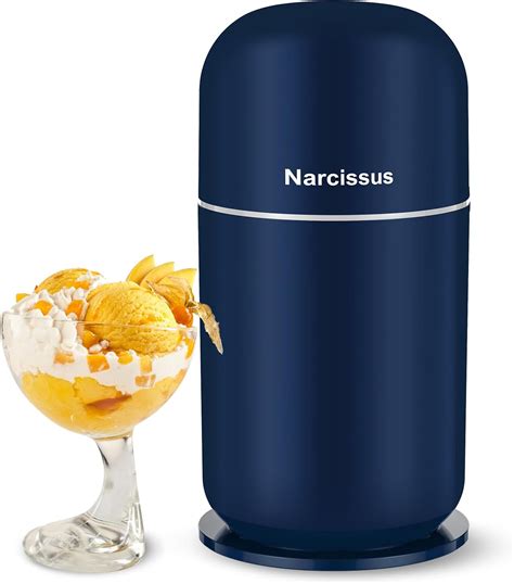 Amazon.com: Narcissus Mini Ice Cream Maker Machine for Gelato, Sorbet, Frozen Yogurt & Smoothie ...