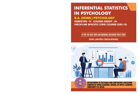 Inferential Statistics in Psychology: Course Code StatPsych - Feb 2025 ...