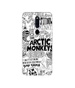 Casotec Plastic Arctic Monkeys Pattern Design 3D Printed Hard Back Case ...
