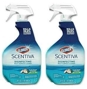Clorox Scentiva Multi-Surface Cleaner, Pacific Breeze & Coconut, 32 fl ...
