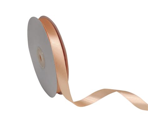 PEACH LUXE SATIN RIBBON (13MM | 45MTR) – RIBBONIZE
