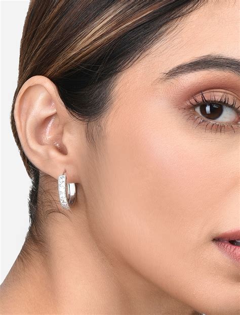Buy Trendy Orb Earrings Silver Earring Online At Best Price In India ...