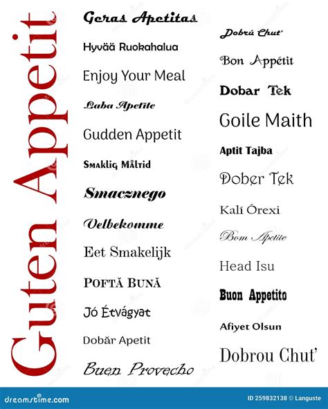 Guten Appetit - Enjoy Your Meal In German Paper Speech Bubble Sign ...