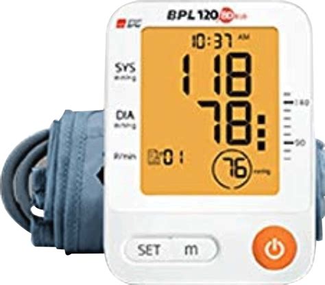 Buy MERCURY FREE BLOOD PRESSURE MONITOR BY SMART CARE UPPER ARM CUFF AND MONITOR PULSE ...