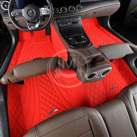 Shop Racing Red Diamond Car Floor Mat Online | Manicci