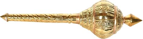 Authentic Exotic India Gada Mace – Handcrafted India | Ubuy