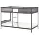 TUFFING Bunk bed frame, dark grey, 90x200 cm - IKEA