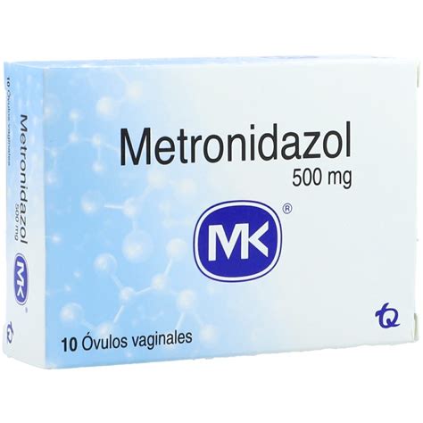 Metronidazol Óvulos Vaginales 500Mg Caja X 10 | Los expertos en ahorro ...