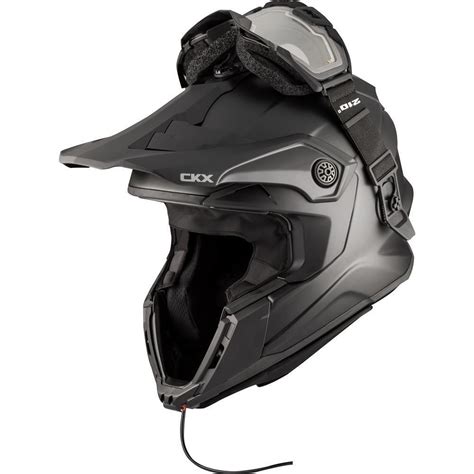 Buy CKX 2020 Titan Electric Modular Off-Road Snowmobile Helmet All ...