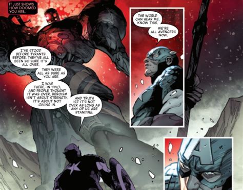 Captain America Relived His Most Iconic Infinity Gauntlet Moment