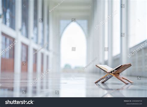 Islamic Concept Holy Al Quran Written Stock Photo 2343454715 | Shutterstock