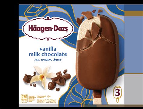 Haagen Dazs Ice Cream Bars Vanilla Milk Chocolate Almond | Detroit ...