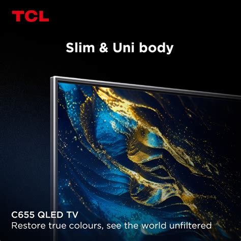 Buy TCL 139.7 cm (55 inch) QLED Smart Google TV, 55C655, Black at ...