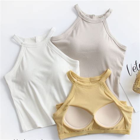 Halter Neck Padded Camisole – Twirl Around World