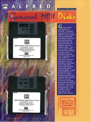 Buy Alfred's Basic Adult Piano Course Lesson 1 Midi: GM for Lesson Book ...