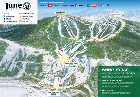 Mammoth Mountain Ski Trail Map
