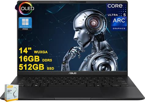 Amazon.com: ASUS Zenbook A14 Laptop 14" WUXGA OLED (100% DCI-P3, 600nits HDR) Qualcomm 8-core Snapdr