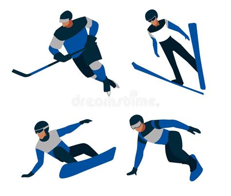 Winter Sports Figures 的图像结果