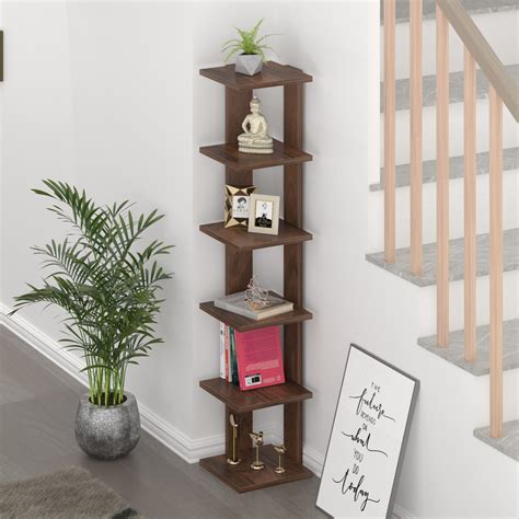 BLUEWUD Braine Wall Decor Shelf Display Rack Decorative Hall Décor for ...
