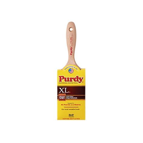 Purdy Xl 3-in Reusable Nylon - polyester blend Flat Sash brush in the ...