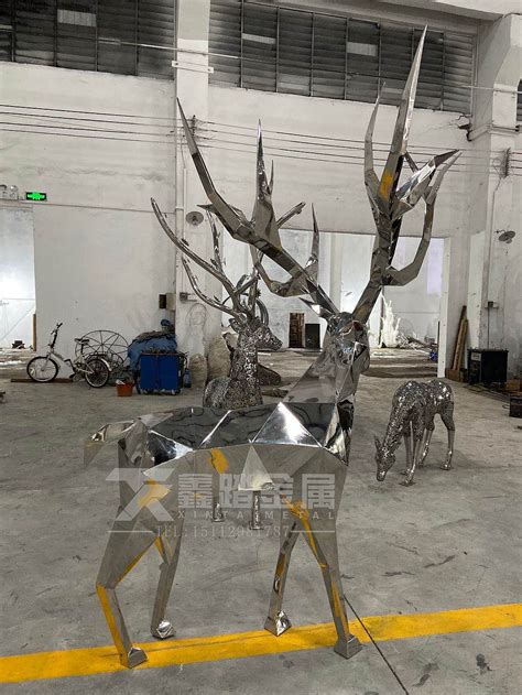 玻璃钢金色小鹿 仿铜鹿雕塑 KTV酒店装饰摆件麋鹿鹿群雕塑仿真鹿-阿里巴巴