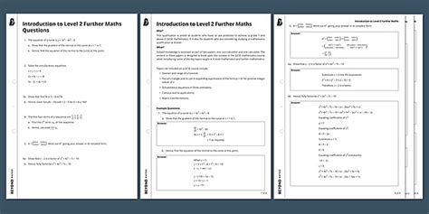 👉 Introduction to Level 2 Further Maths | KS4 Maths | Beyond